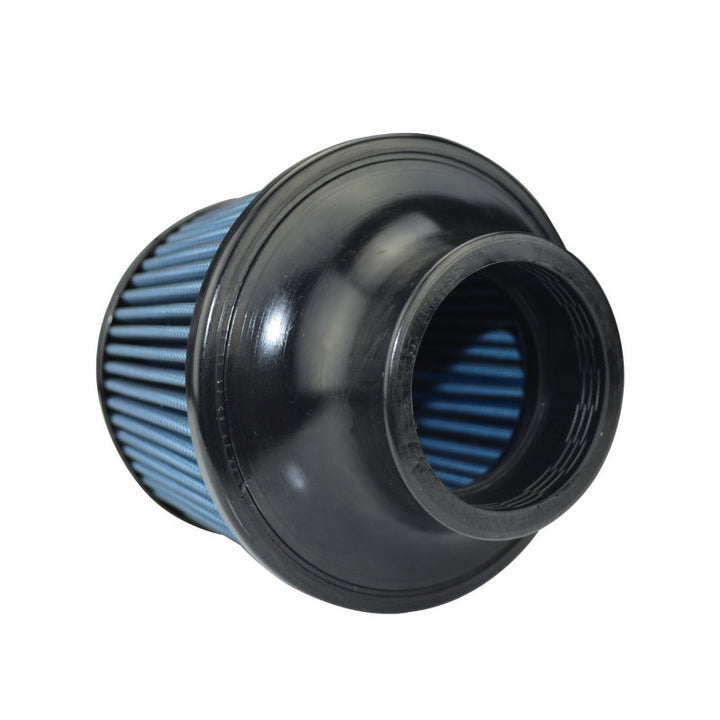 Injen AMSOIL Ea Nanofiber Dry Air Filter - 2.75 Filter 6 Base / 5 Tall / 5 Top - Bull Strap