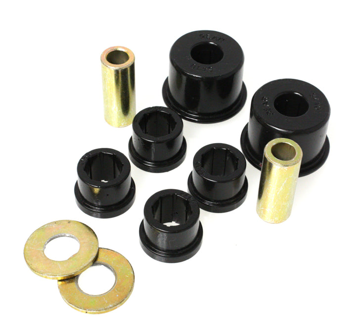 Energy Suspension 00-03 Nissan Sentra/200SX Black Front Control Arm Bushing Set - Bull Strap