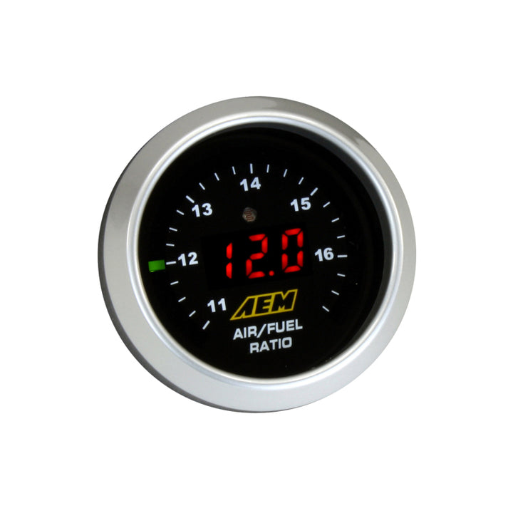 AEM Digital Wideband UEGO Gauge w/o Sensor - Bull Strap