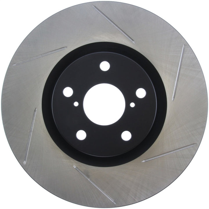 StopTech Power Slot 5/93-98 Supra Turbo Front Left SportStop Slotted Rotor - Bull Strap