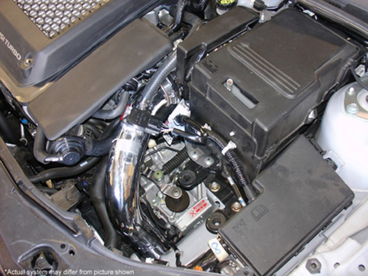 Injen 2007-10 Mazdaspeed 3 2.3L 4 Cyl. (Manual) Black Cold Air Intake - Bull Strap