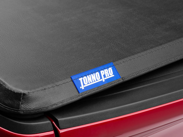 Tonno Pro 93-11 Ford Ranger 6ft Styleside Tonno Fold Tri-Fold Tonneau Cover - Bull Strap