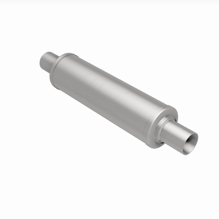 MagnaFlow Muffler Mag SS 14X4X4 2X2 C/C - Bull Strap