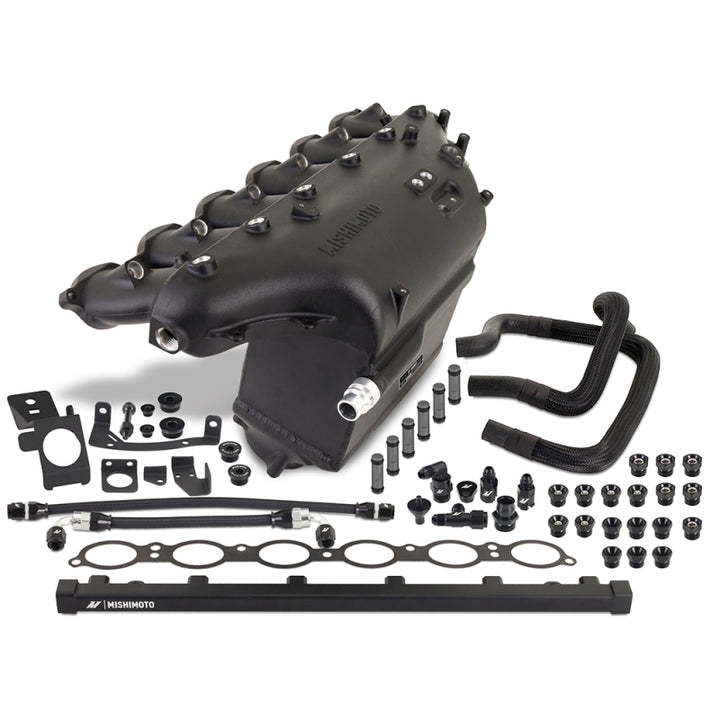 Mishimoto 2021+ BMW G80 M3/M4 Performance Intercooler - Black - Bull Strap