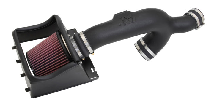 K&N 11-14 Ford F-150 3.5L V6 Performance Intake Kit - Bull Strap