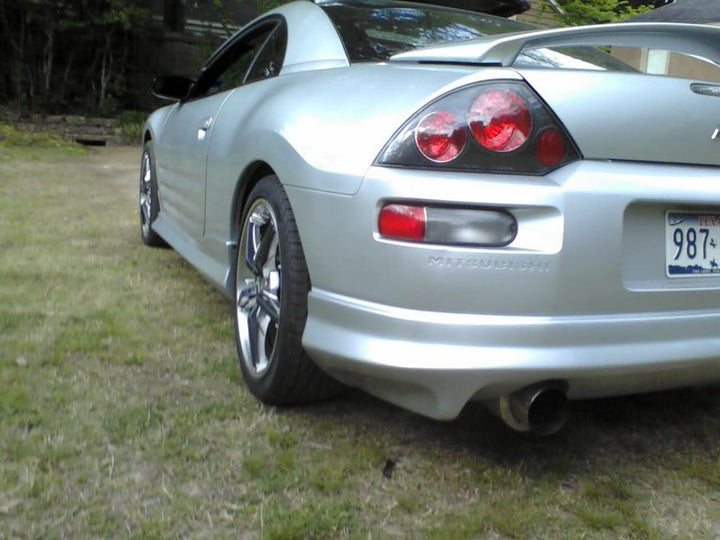 Spyder Mitsubishi Eclipse 00-02 Euro Style Tail Lights Black ALT-YD-ME00-BK - Bull Strap