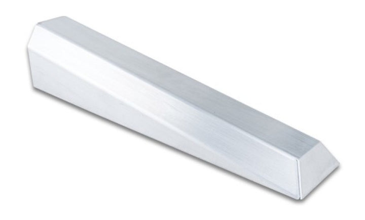 Vibrant I/C End Tank 4.5in Wide 22in Long 3in Tall Use w/ Vertical I/C Core 12853 - 5052 Aluminum - Bull Strap