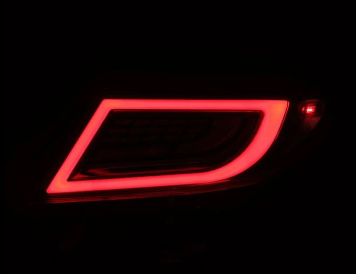 AlphaRex 22-24 Toyota GR86 LUXX LED Taillights Vivid Red - Bull Strap