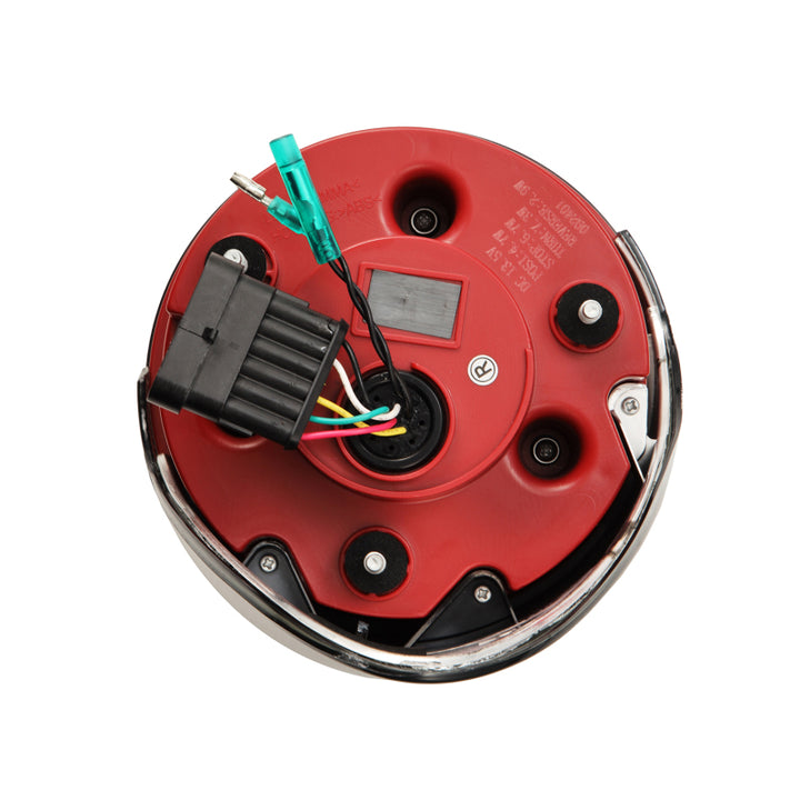 AlphaRex 10-15 Ferrari 458 NOVA-Series Prismatic LED Tail Lights Red Clear - Bull Strap