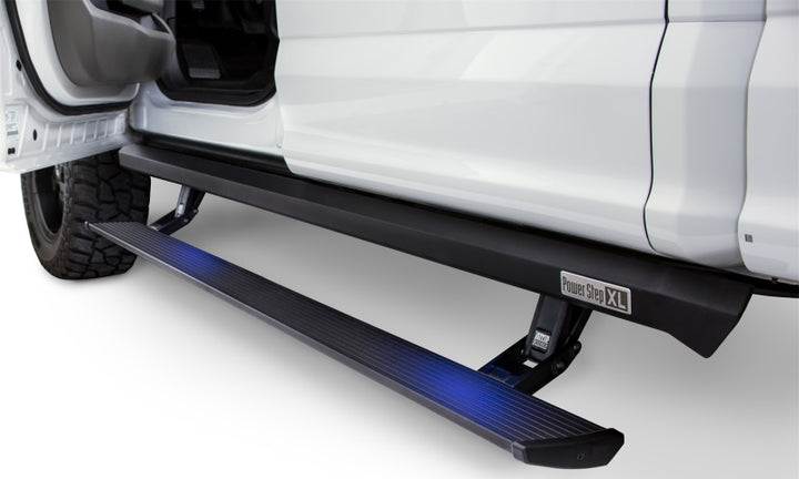 AMP Research 22-23 Toyota Tundra Crewmax PowerStep XL - Black - Bull Strap