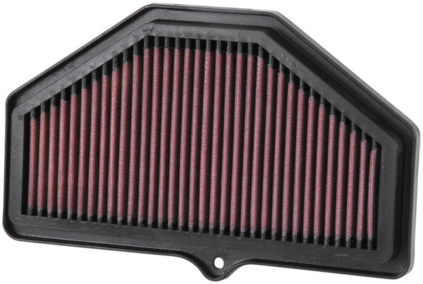 K&N 04-05 Suzuki GSXR600/GSXR750 Replacement Air Filter - Bull Strap