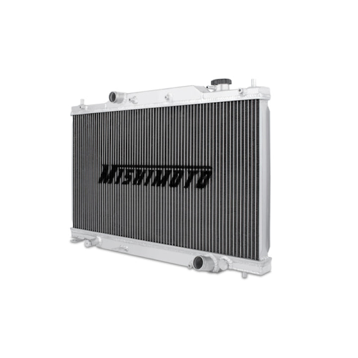 Mishimoto 02-05 Honda Civic SI Manual Aluminum Radiator - Bull Strap