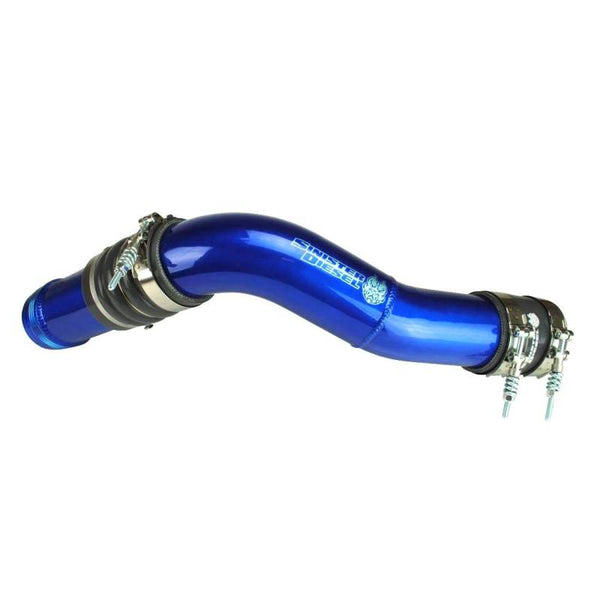 Sinister Diesel 2011+ Ford Powerstroke 6.7L Hot Side Charge Pipe - Bull Strap