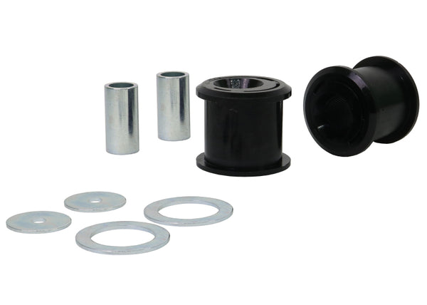 Whiteline Plus 6/09+ Front Control Arm Lwr Inner Rear Bushing Kit Caster Correction - Bull Strap