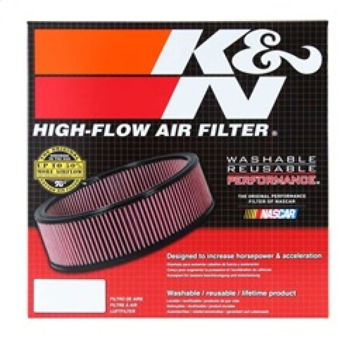K&N 08-11 BMW M3 4.0L V8 Drop In Air Filter - Bull Strap