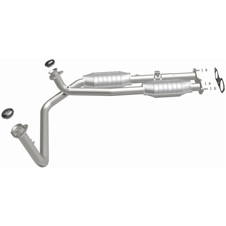 MagnaFlow Conv DF GM Truck/Suv Dual Outlet 96 - Bull Strap