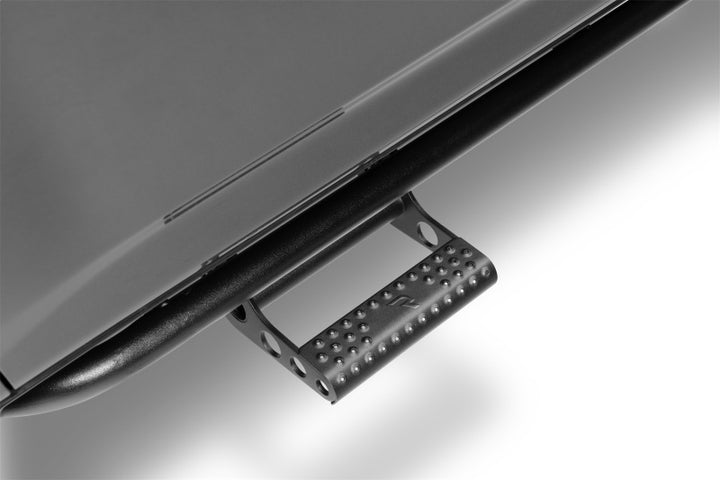 N-Fab RKR Step System 10-17 Toyota 4 Runner (Trail Edition) SUV 4 Door - Tex. Black - 1.75in - Bull Strap