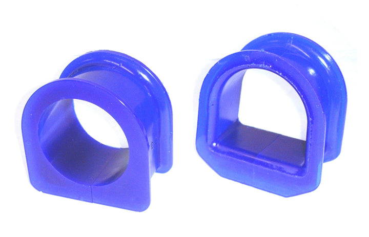 SuperPro 1990 Mazda Miata Base Front Steering Rack & Pinion Mount Bushing Kit - Power Steering - Bull Strap