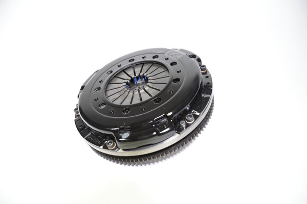 DKM Clutch BMW E34/E36/E39/E46/Z3/Z4 5-Spd Sprung MB Clutch Kit w/Steel Flywheel (440 ft/lbs Torque) - Bull Strap