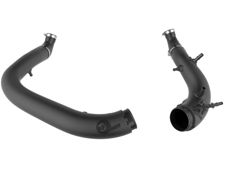 aFe Power 17-20 Ford Raptor 3.5L V6 Turbo Inlet Pipes - Bull Strap