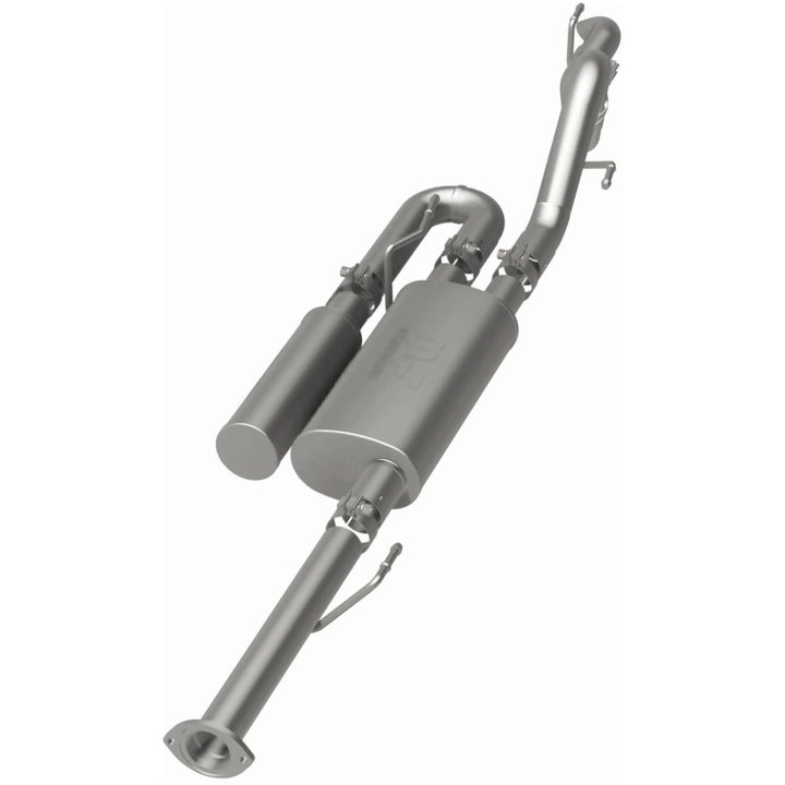 MagnaFlow Stainless Overland Cat-Back Exhaust 16-21 Toyota Tacoma - Bull Strap