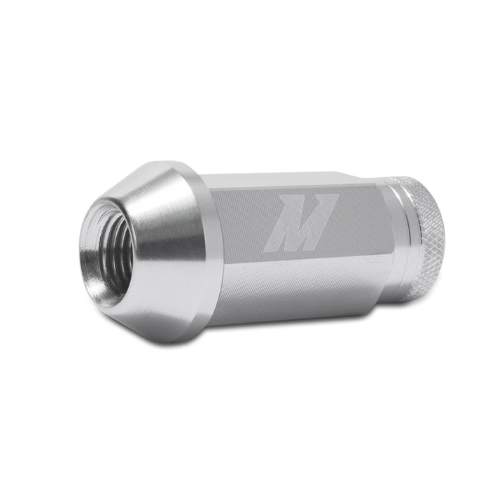 Mishimoto Aluminum Locking Lug Nuts M12x1.5 20pc Set Silver - Bull Strap