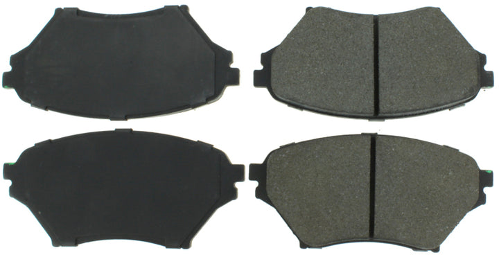 StopTech Performance 01-05 Miata w/ Sport Suspension Front Brake Pads D890 - Bull Strap
