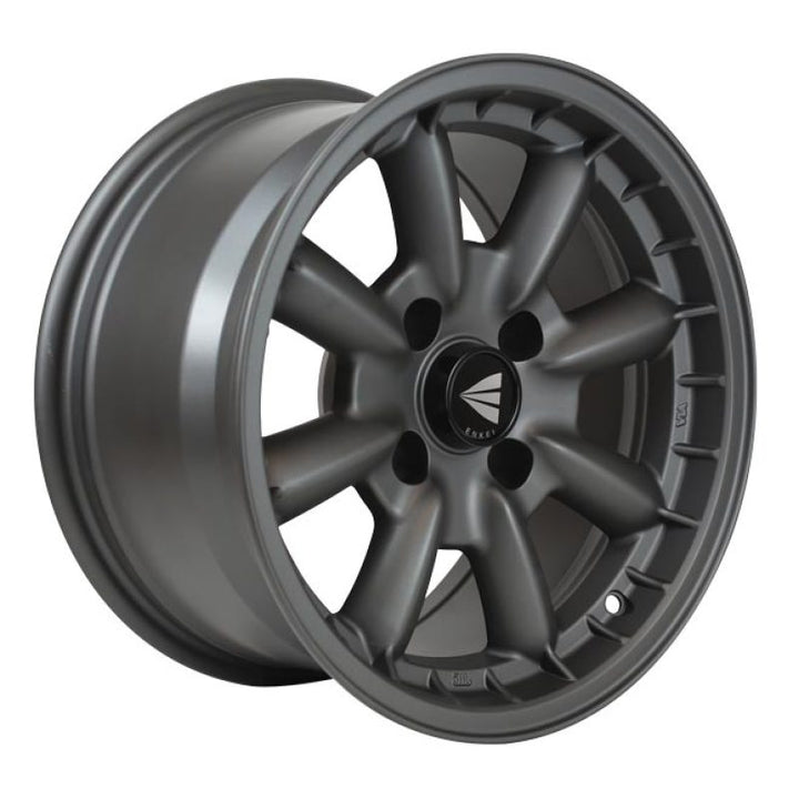 Enkei Compe 15x8 0mm Offset 4x114.3 Bolt Pattern 72.6mm Bore Dia Matte Gunmetal Wheel - Bull Strap