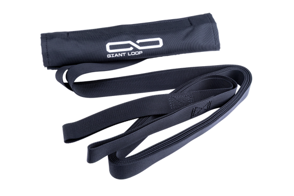 Giant Loop Cordura Ballistic Tow Strap - Black - Bull Strap