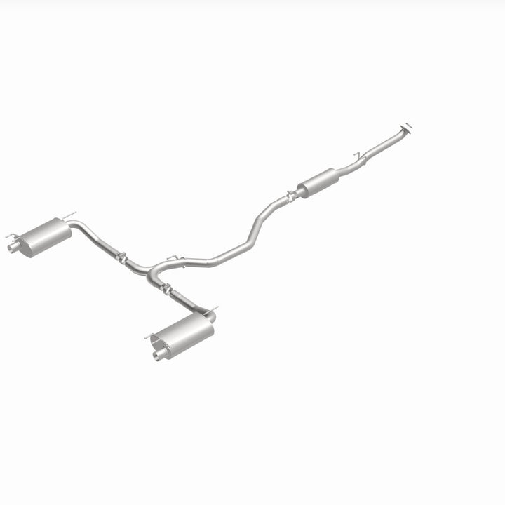 MagnaFlow CatBack 2018 Honda Accord L4 2.0LGAS 2.5in Dual Outlet Stainless Street Series Exhaust - Bull Strap