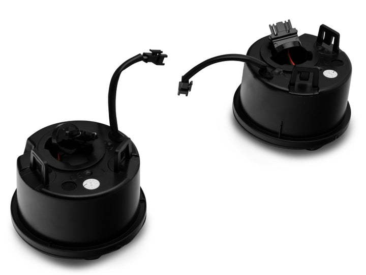 Raxiom 07-18 Jeep Wrangler JK Axial Series LED Front Turn Signals (Smoked) - Bull Strap