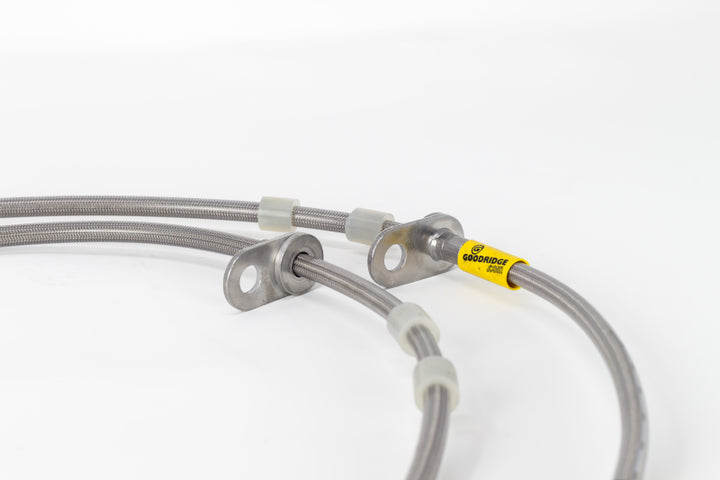 Goodridge 16-20 Chevrolet Camaro ZL1/SS (Models w/Brembo Calipers / Excl 1LE Pkg) SS Brake Line Kit - Bull Strap