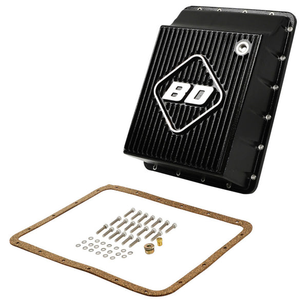 BD Diesel 13-24 Dodge/RAM AISIN AS69RC Deep Sump Transmission Pan - Bull Strap