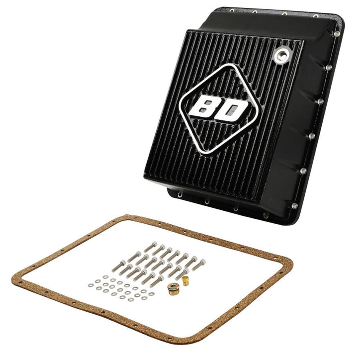 BD Diesel 13-24 Dodge/RAM AISIN AS69RC Deep Sump Transmission Pan - Bull Strap