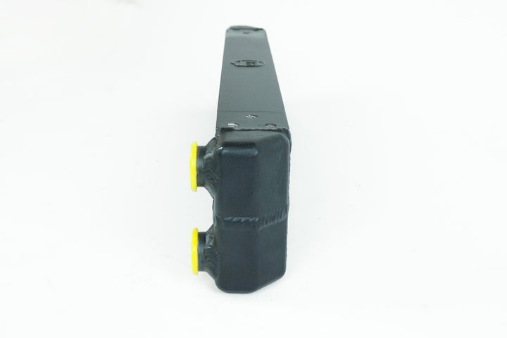 CSF Universal Dual-Pass Oil Cooler - M22 x 1.5 Connections 22x4.75x2.16 - Bull Strap