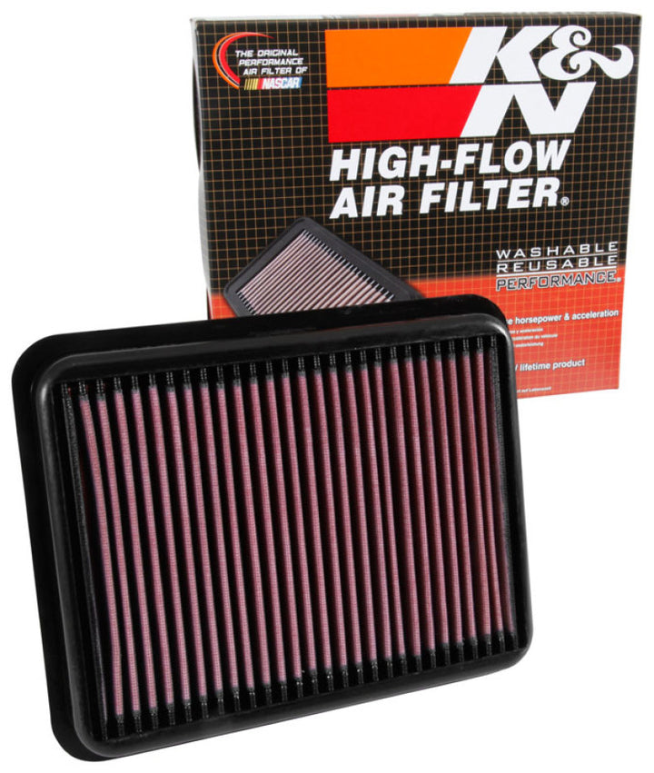 K&N 15-17 Toyota Land Cruiser 2.8L L4 Drop In Air Filter - Bull Strap