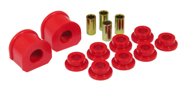 Prothane 70-98 Ford Truck S/B & E/L Bush - 1in (for 2in Frames / Eye to Eye End Links) - Red - Bull Strap