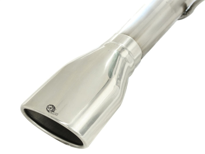 aFe MachFORCE XP Cat-Back 05-09 Lexus GX470 V8 4.7L 409SS w/ Oval Polished Tips Exhaust System - Bull Strap