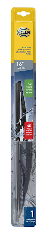Hella Rear OE Wiper Blade 16in - Single - Bull Strap