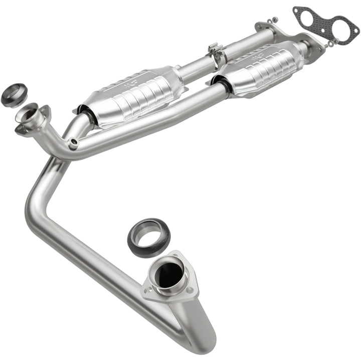 MagnaFlow Conv DF GM Truck/Suv Dual Outlet 96 - Bull Strap