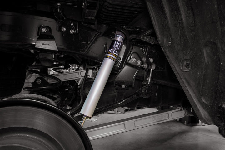 ICON 22+ Toyota Tundra 0-1in Rear 2.0 Aluminum Series Shock VS IR - Bull Strap