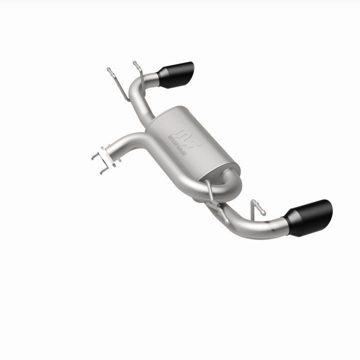 MagnaFlow 19-21 Mazda 3 2.5L 2.5in Pipe Dia Street Series Cat-Back Exhaust - Bull Strap