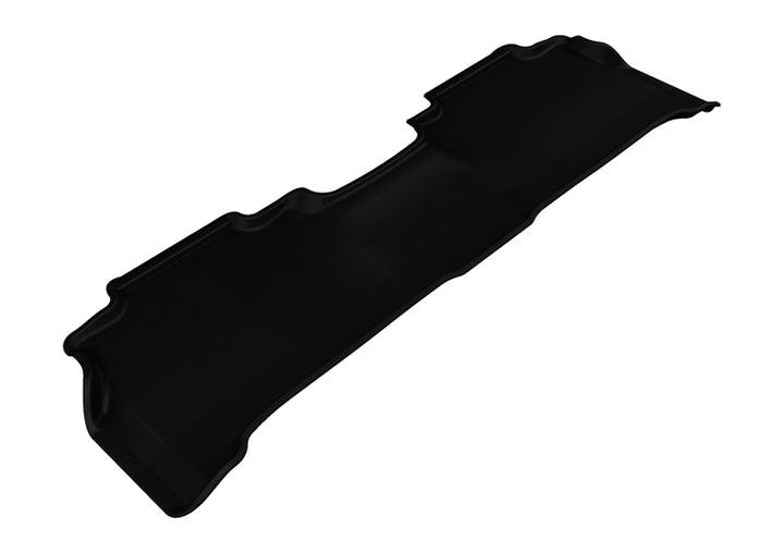 3D MAXpider 2008-2020 Lexus/Toyota LX/Land Cruiser Kagu 2nd Row Floormats - Black - Bull Strap
