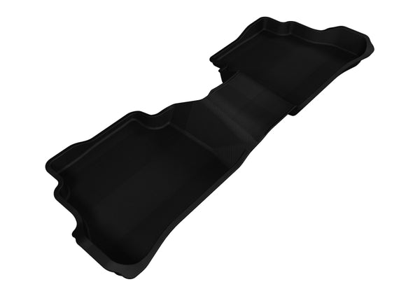 3D MAXpider 2013-2016 Mazda CX-5 Kagu 2nd Row Floormats - Black - Bull Strap