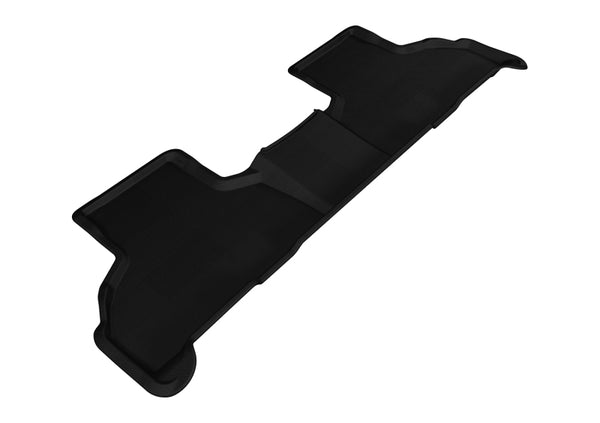 3D MAXpider 2014-2019 BMW X5/X6 F15/F16 Kagu 2nd Row Floormats - Black - Bull Strap