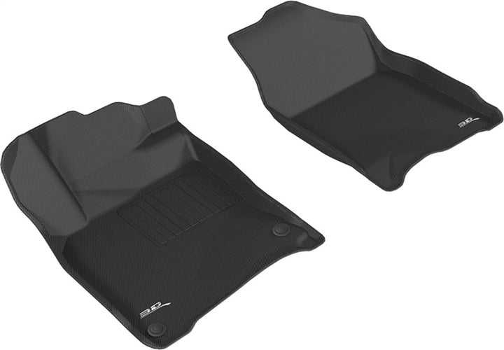 3D MAXpider 2016-2020 Honda Civic Kagu 1st Row Floormat - Black - Bull Strap