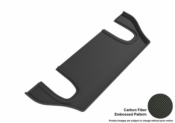 3D MAXpider 2016-2020 Tesla Model X 6-Seats Kagu 3rd Row Floormats - Black - Bull Strap
