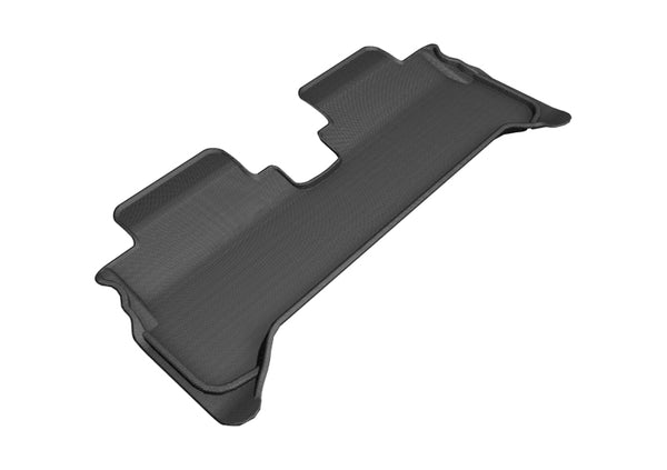 3D MAXpider 2017-2020 Chevrolet Bolt Ev Kagu 2nd Row Floormats - Black - Bull Strap