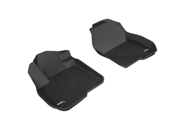 3D MAXpider 2017-2020 Honda CR-V Kagu 1st Row Floormat - Black - Bull Strap