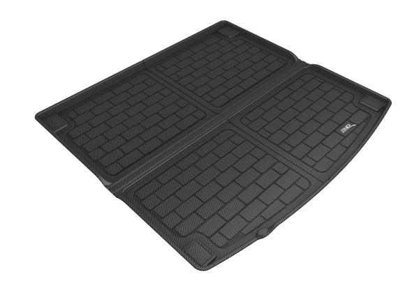 3D MAXpider 2019-2019 Porsche Cayenne Kagu Cargo Liner - Black - Bull Strap